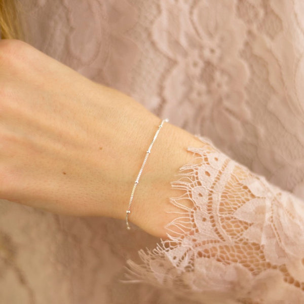 Sterling Silver Chain Bracelet JJ Caprices