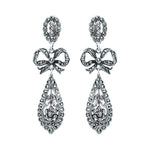 King of Marcasite Sterling Silver Statement Earrings from Portugal