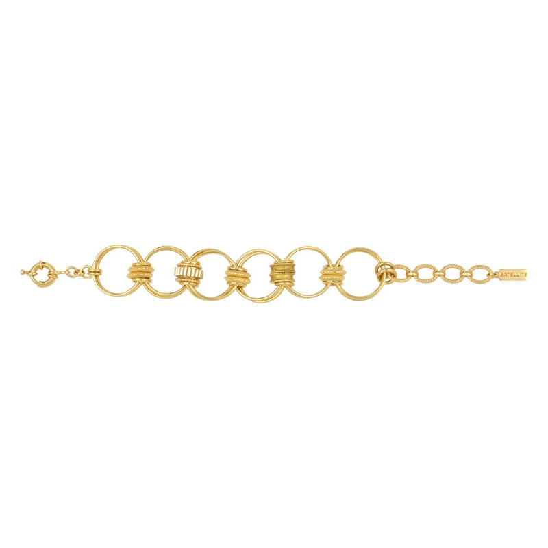 Pre-Sale!!** Chic Gold and Japanese Beaded Bracelet by Satellite
