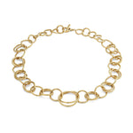 Gold Nia Collar Necklace from Kenya