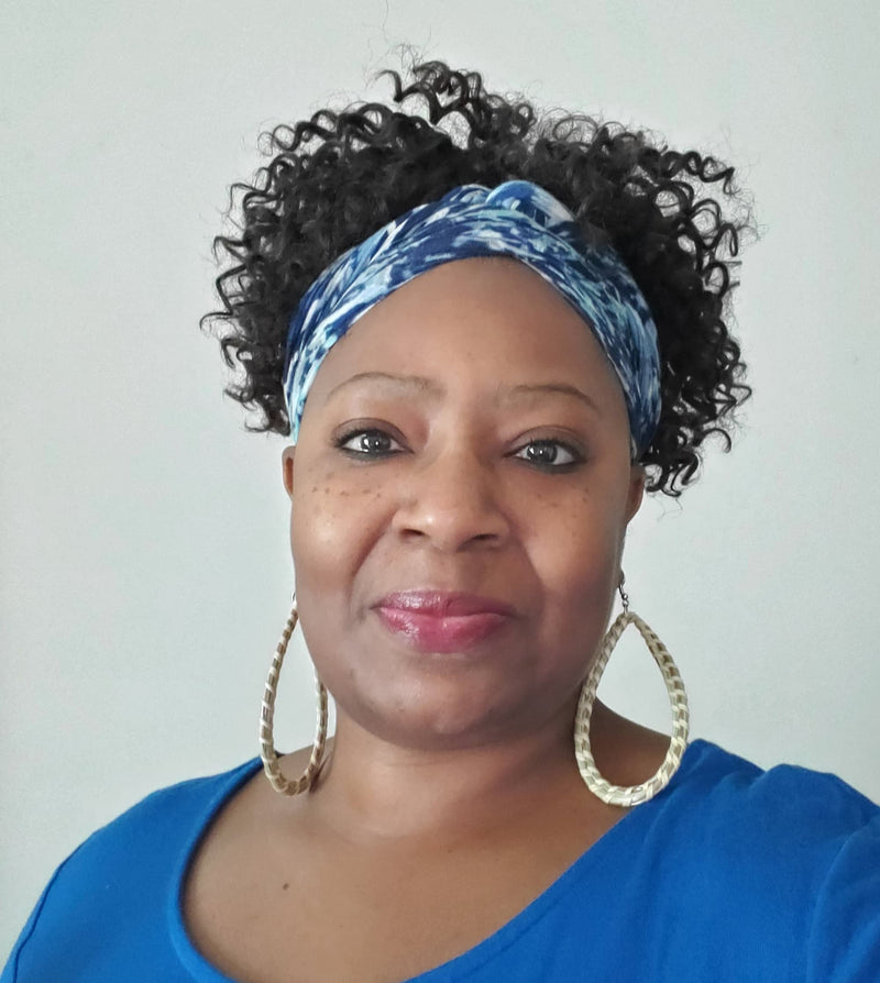 Gullah-Geechee Woven Long Tear Drop Sweetgrass Earrings