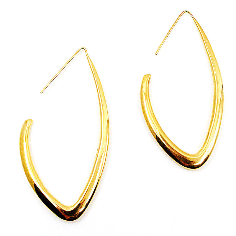 Tuila Outline Threader Earrings