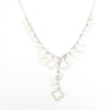 Silver Chic Clover Necklace