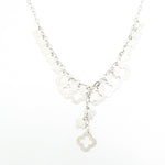 Silver Chic Clover Necklace