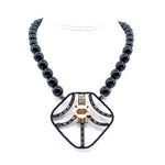 Art Deco Statement Necklace by LK Designs