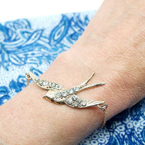 Glam Crystal Sparrow Bracelet by AMARO