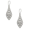 Balinese Filigree Silver Earrings