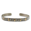Balinese Sterling Silver and 18K Gold Bangle