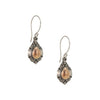 Traditional Balinese Sterling Silver and Gold Earrings