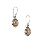 Traditional Balinese Sterling Silver and Gold Earrings