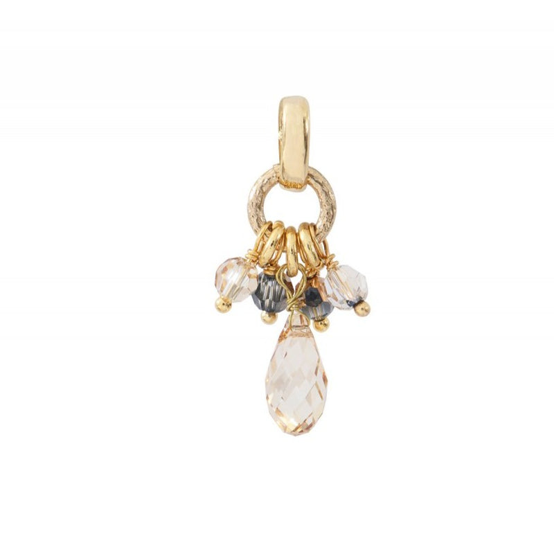 Delicate Baroque Crystal PENDANT by Satellite Paris