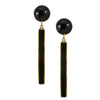 Radi Brass and Horn Earrings