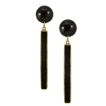 Radi Brass and Horn Earrings