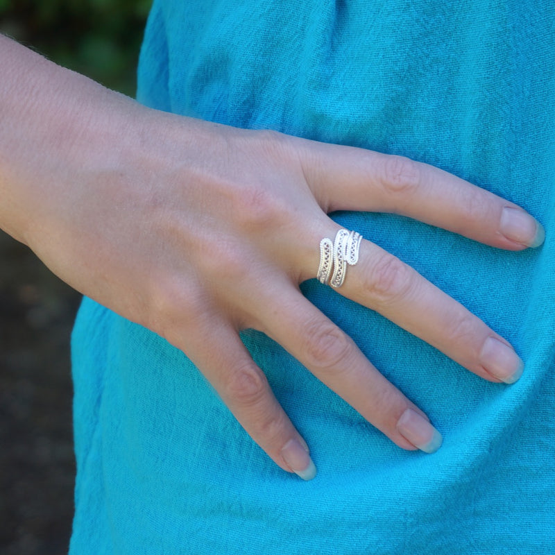 Sterling Silver Filigree Ring