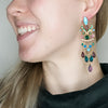 Stunning Goddess Kali Chandelier Earrings by AMARO