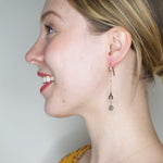 Enchanting Afrodite Labradorite Drop Earrings