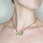 Charming Flower Drop Necklace by Eric et Lydie