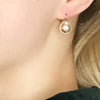 Chic Drop Bead Earrings by Satellite Paris