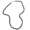 Amethyst Collar Necklace with Sterling Silver Clasp