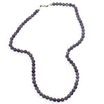 Amethyst Collar Necklace with Sterling Silver Clasp
