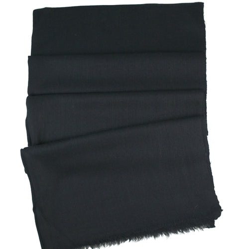 Luxe Handwoven Cashmere Pashmina - Black