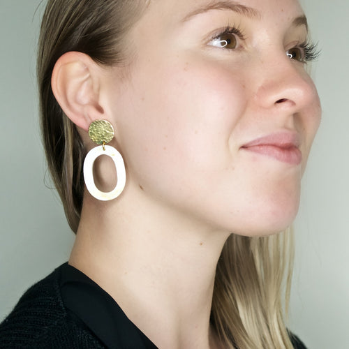 Cosmo Bone Earrings