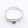 Blossom Sterling Silver Filigree Adjustable Bracelet