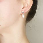 Sweet Flower Post Earrings by Eric et Lydie
