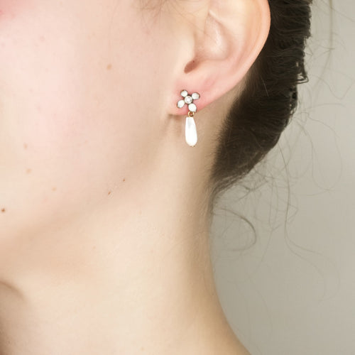 Sweet Flower Post Earrings by Eric et Lydie