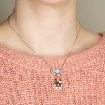 Delightful Flower Bee Necklace by Eric et Lydie