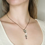 Sweet White Dove Pendant Necklace by Eric et Lydie