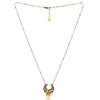 *LIMITED EDITION* Swarovski Crescent and Cream Flower Pendant Necklace by Eric et Lydie