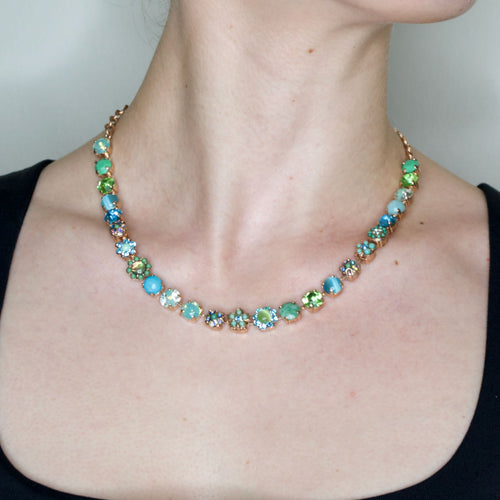 Fresh Sensations Turquoise and Jade Necklace by AMARO