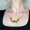 Stunning Abalone and Crystal Necklace by AMARO