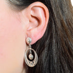 Sterling Silver Filigree Earrings