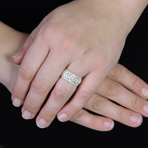 Sterling Silver Filigree Ring