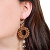 Murano Handblown Glass Bead Earrings