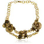 Daisy Chain Statement Necklace