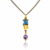 Charming Sparrow Drop Necklace by Eric et Lydie