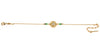Delicate Gold Hematite and Green Jasper Bracelet by Satellite Paris