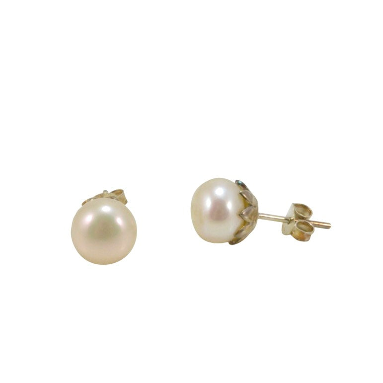 Fresh Water Pearl Post Earrings