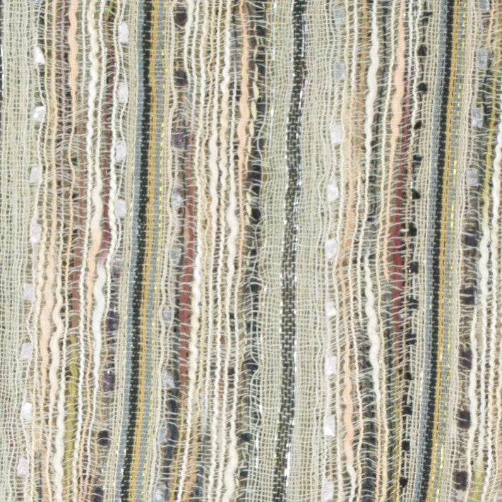 Guatemalan Handwoven Scarf - Beige