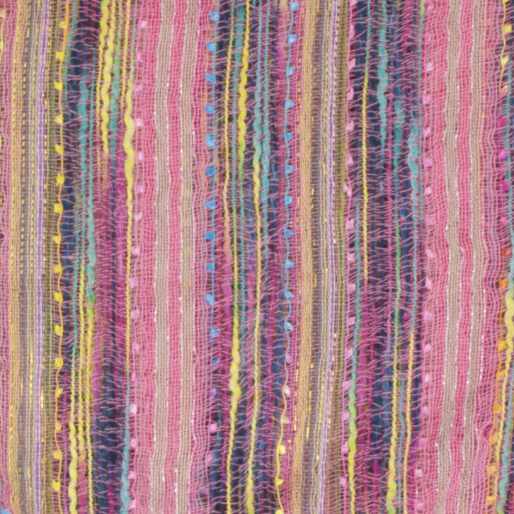 Guatemalan Handwoven Scarf - Pink