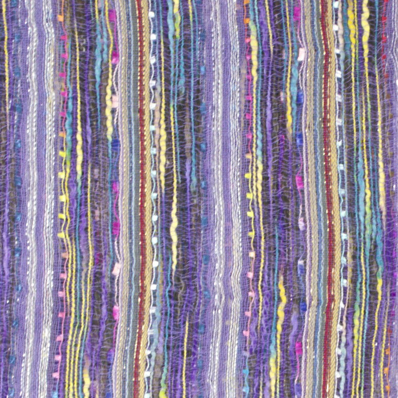 Guatemalan Handwoven Scarf - Lilac Purple