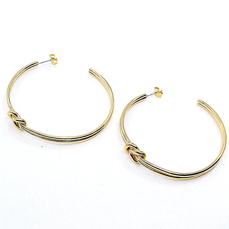 Sayo Maxi Hoop Earrings