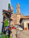 Large Hoop Earrings from Taxco, Mexico