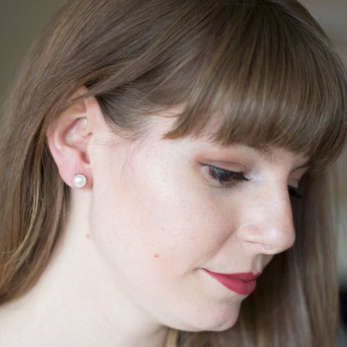 Fresh Water Pearl Post Earrings
