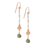 Enchanting Afrodite Labradorite Drop Earrings