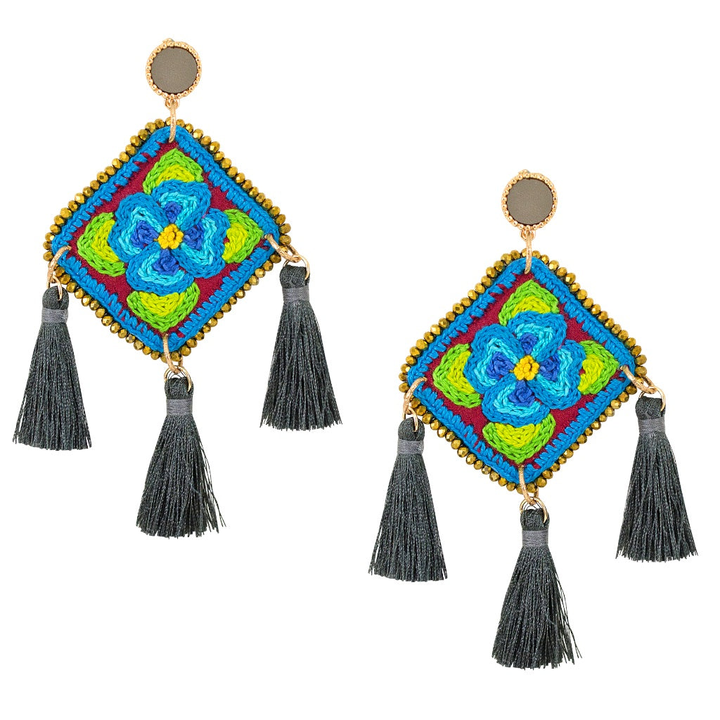 Mexican earrings best sale