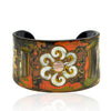 Mother of Pearl and Lacquer Cuff - Sunrise